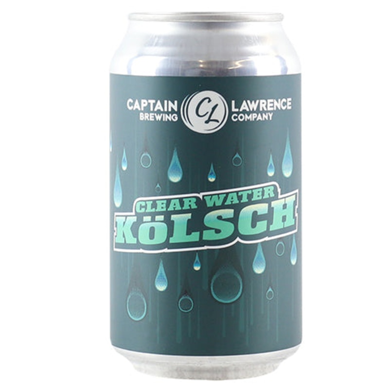 Captain Lawrence Clearwater Kolsch 12OZ SINGLE CAN