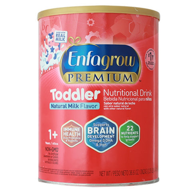 Enfagrow PREMIUM Toddler Nutritional Drink Natural Milk Powder 36.6OZ CAN