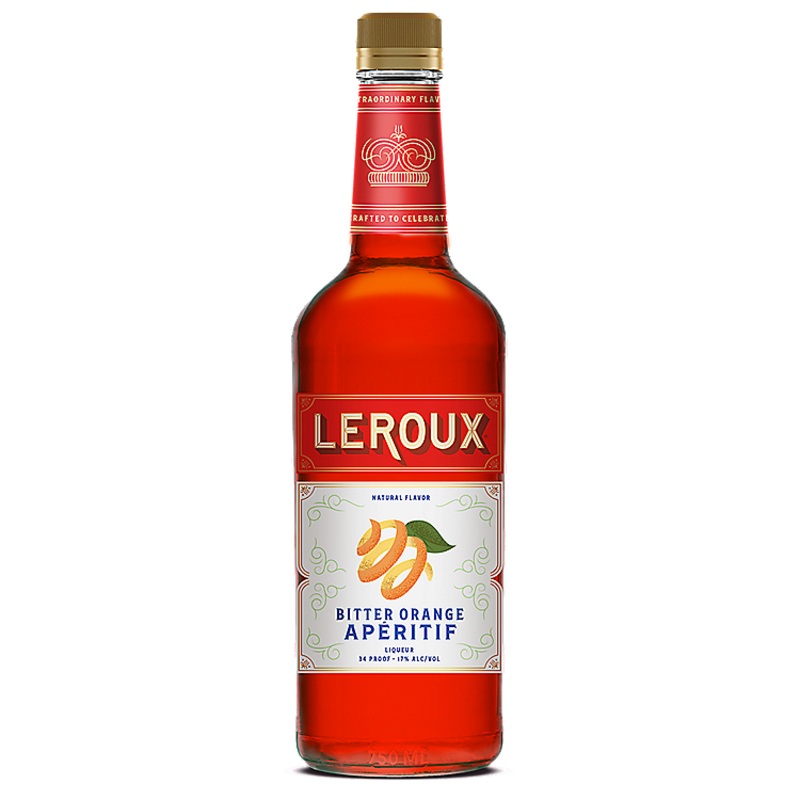 LEROUX BITTER ORANGE APERITIF LIQUEUR 42 750ML 750ML