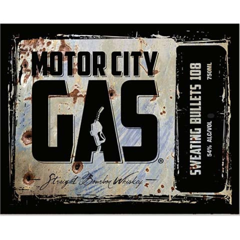 Motor City Gas Sweating Bullets 108 Bourbon Whiskey 750ML BTL