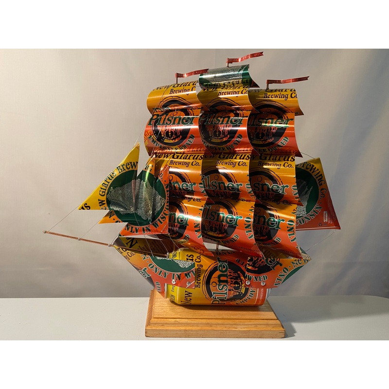 New Glarus Pilsner Beer Can Ship