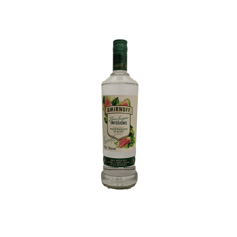 Smirnoff 0 Sugar Watermelon & Mint Vodka 750ML