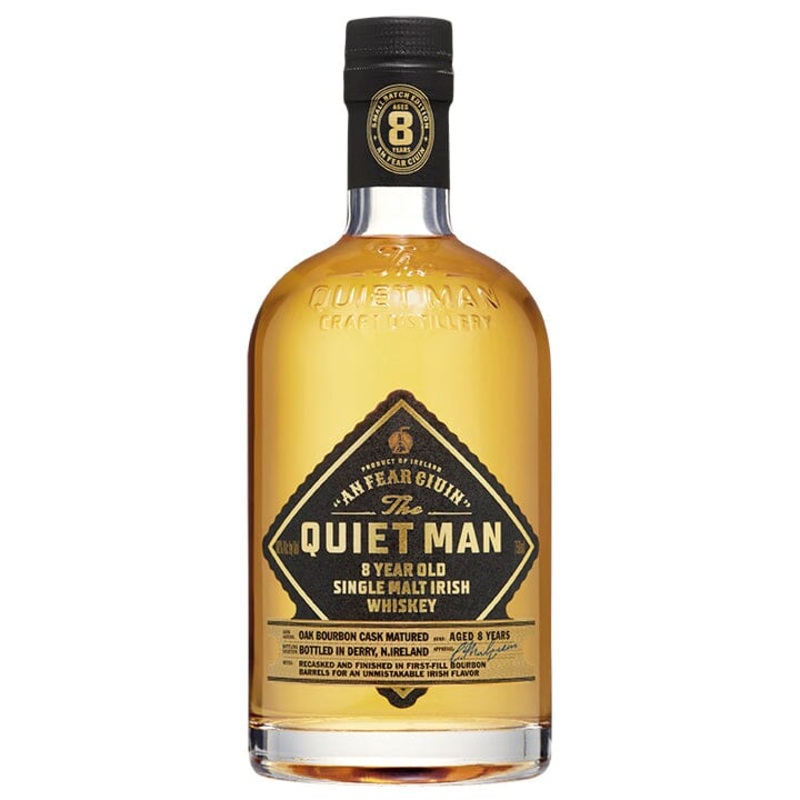 The Quiet Man 8 Year Old Single Malt Irish Whiskey