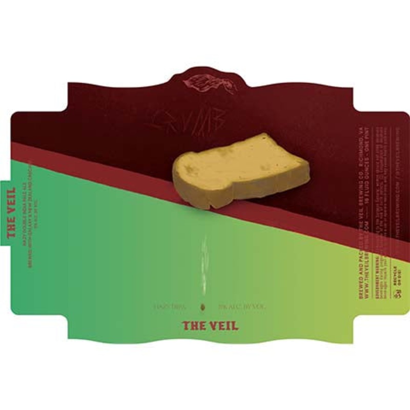 The Veil Crumb Hazy DIPA 16OZ SINGLE CAN