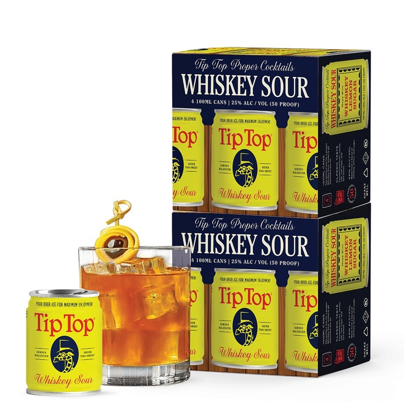 Tip Top Cocktails Whiskey Sour 8-Pack