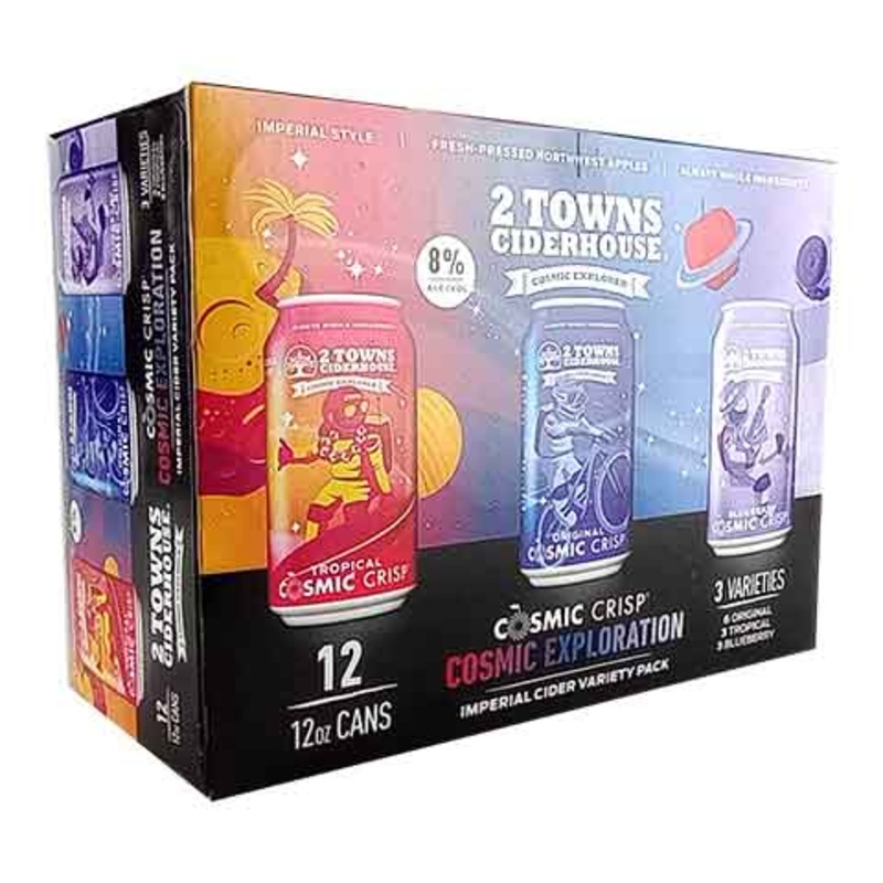 2 Towns Cosmic Crisp Cosmic Exploration Variety 12-Pack 12PK 12OZ CAN