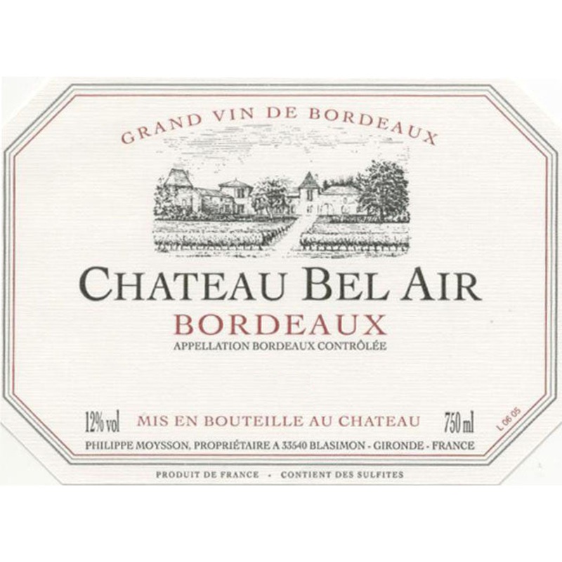 Chateau Bel Air Bordeaux