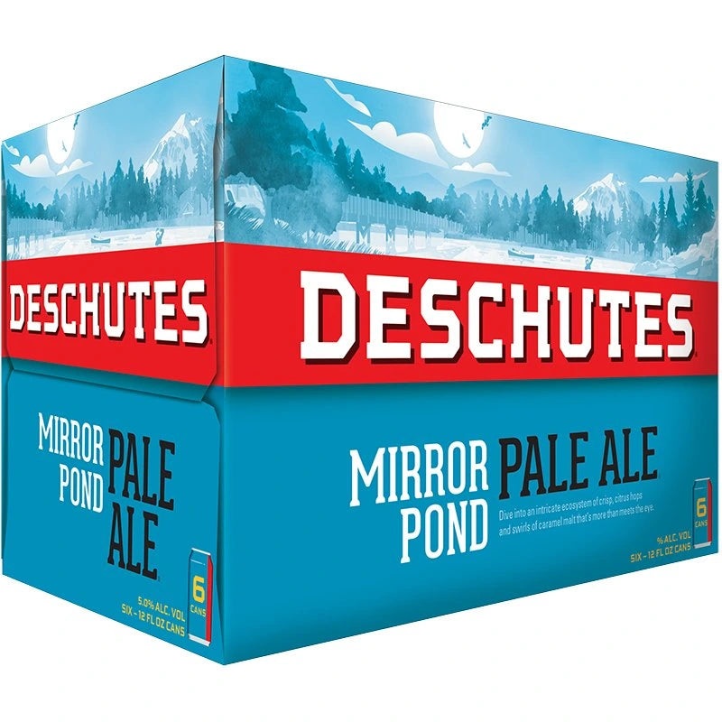 DESCHUTES MIRROR POND PALE ALE 355ML 6PK CAN @ Sage Hill [1018718] 2130 ml