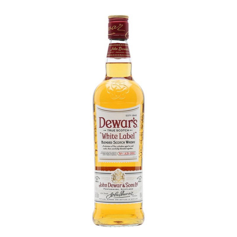 Dewars White Label Scotch Whiskey 750mL