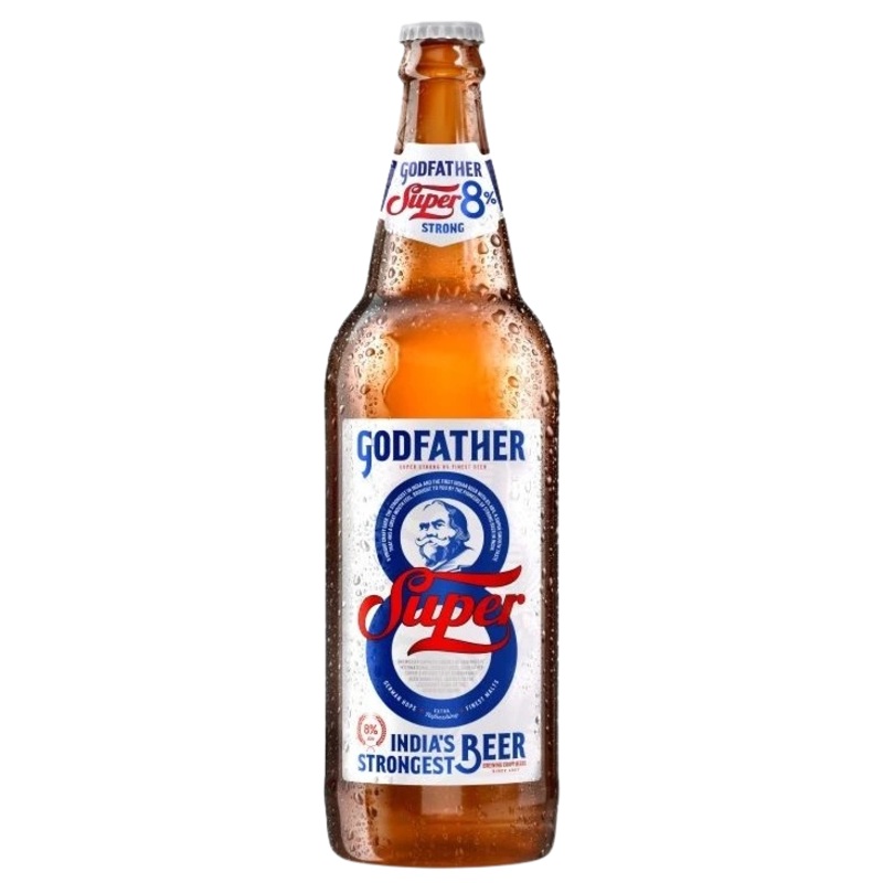 GODFATHER SUPER STRONG 8% FINEST BEER 650ML BT @ Kelowna [1055979] 650 ml