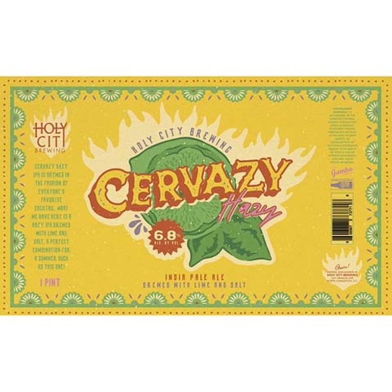 Holy City Cervazy Hazy IPA 16OZ SINGLE CAN