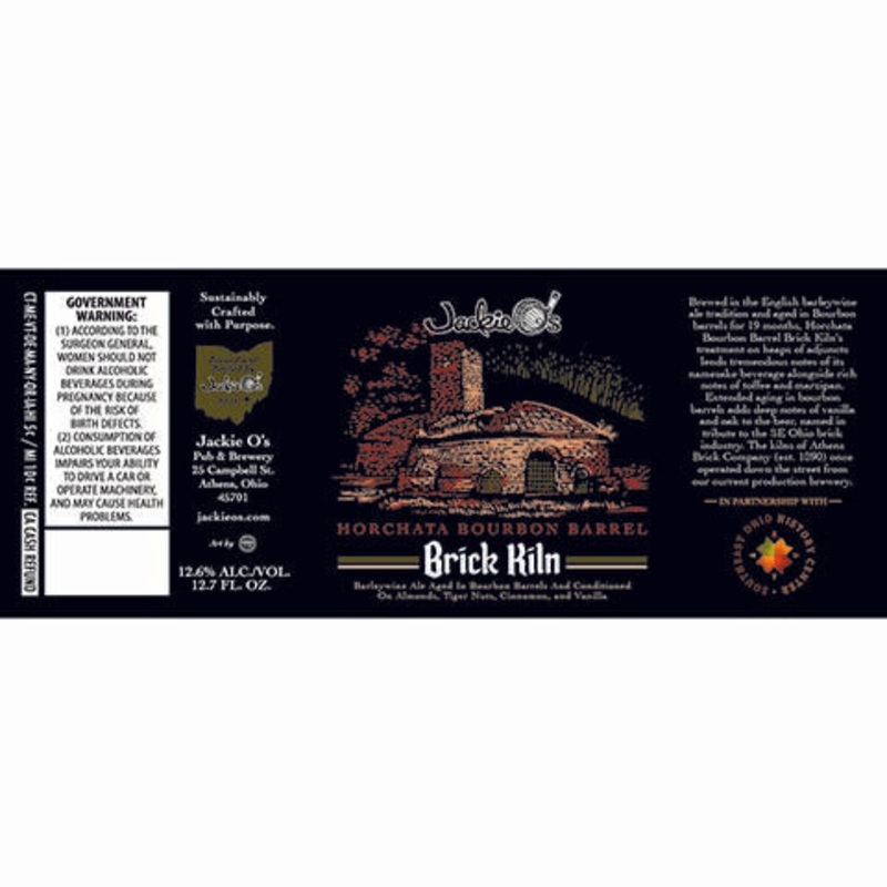 Jackie O's Bourbon Barrel Brick Kiln Barleywine Ale 375ML CAN