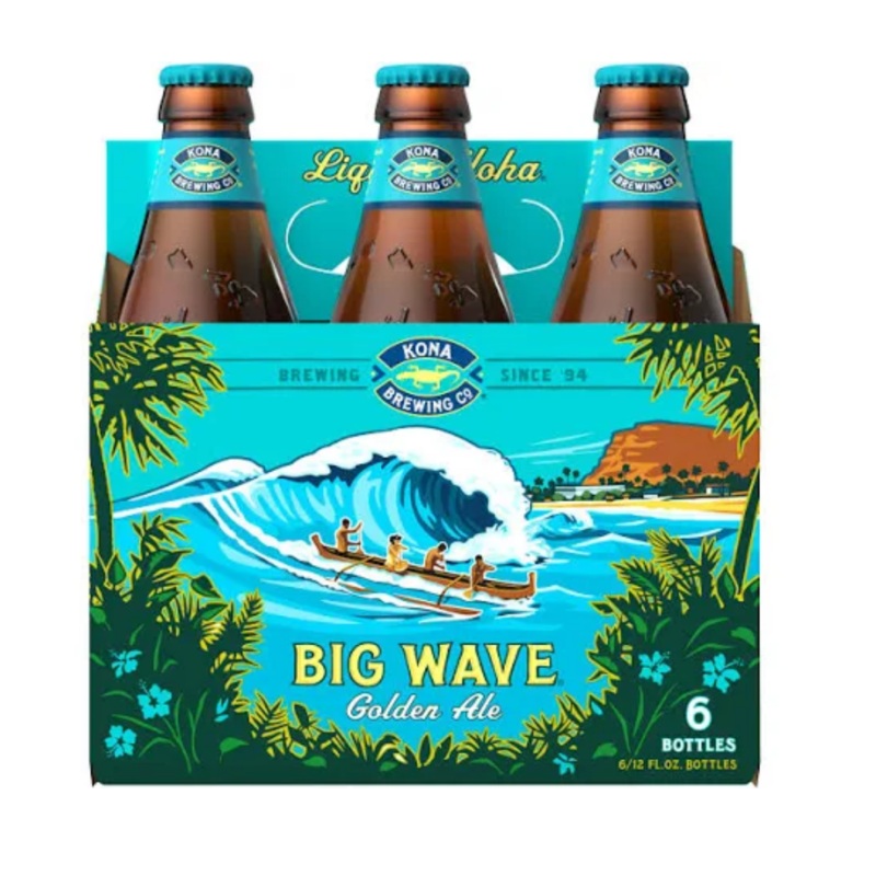 Kona Big Wave Golden Ale 6 Pk