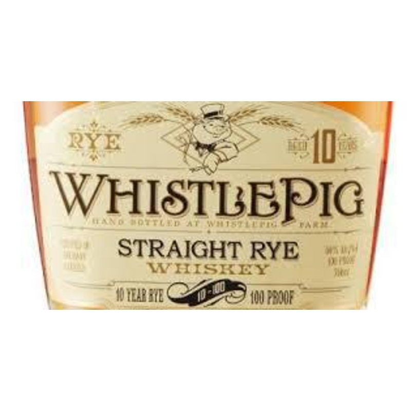 Whiskey Whistle Pig Rye 10yrs