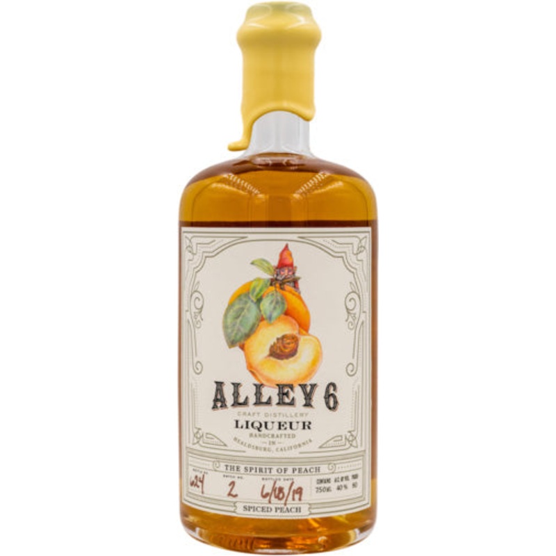 ALLEY 6 SPICED PEACH LIQUEUR 80 750ML 750ML