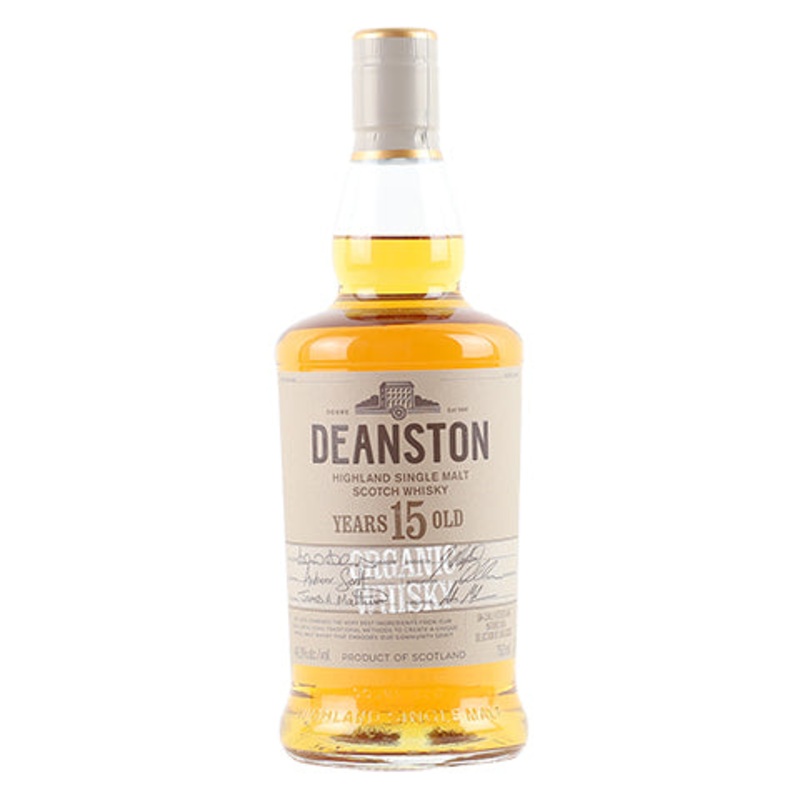Deanston  15 Years Old Highland Single Malt Scotch Whisky 750ML BTL