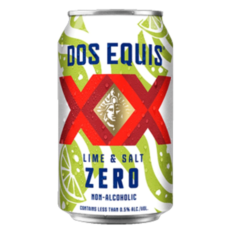 Dos Equis Lime & Salt Zero 24 - 12oz Cans, 6 Pack