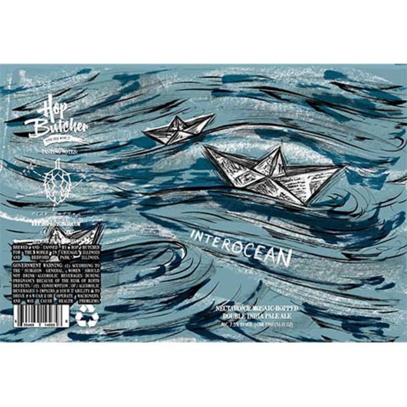 Hop Butcher Interocean DIPA 16OZ SINGLE CAN