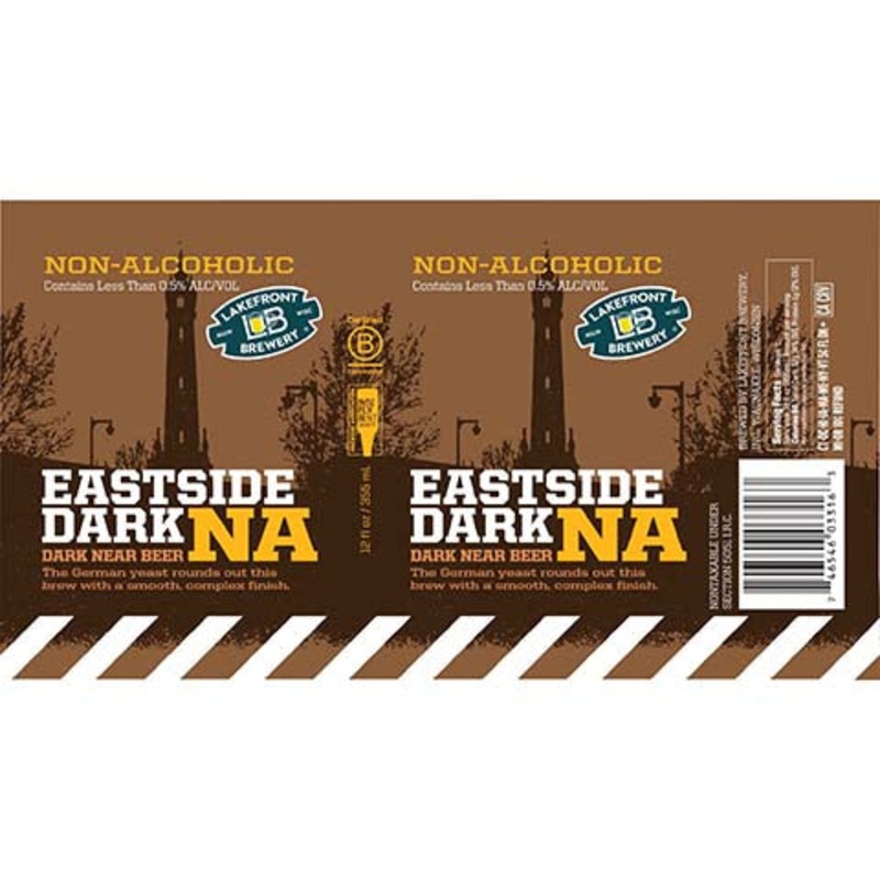 Lakefront Eastside Dark (Non-Alcoholic) 355ML BTL