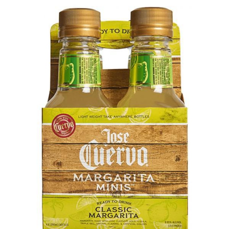 Liquor 4pk Cocktail Margaritas Jose Cuervo Btl Original