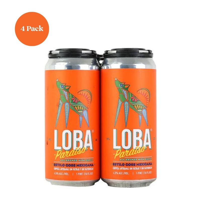 Loba Paraiso Ale with Guava 4pk 16 fl oz