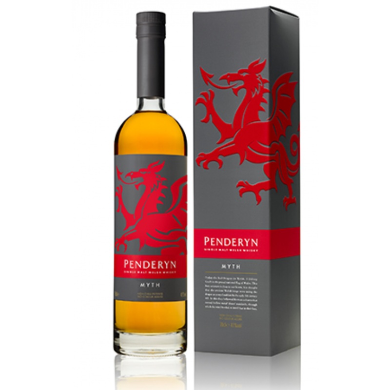Penderyn Bourbon Dragon Myth 700ml