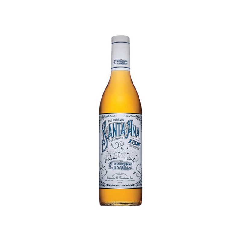 RON HACIENDA SANTA ANA OVERPROOF RUM CASK STRENGTH 138 750ML 750ML