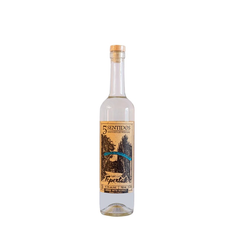 5 Sentidos Tepextate Mezcal 46.2% Alc 750mL