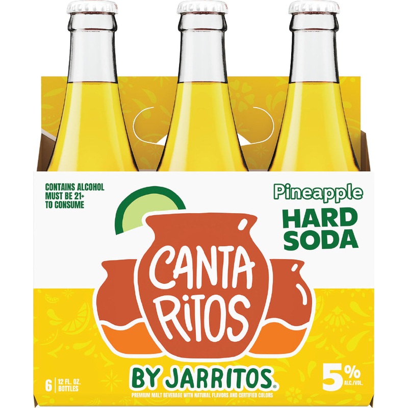 Cantaritos Pineapple 4x 6 Pack (12 oz Bottles)
