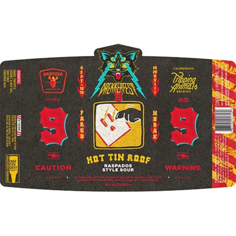 Drekker Hot Tin Roof - DrekkerFest 9 Release Sour 16OZ SINGLE CAN