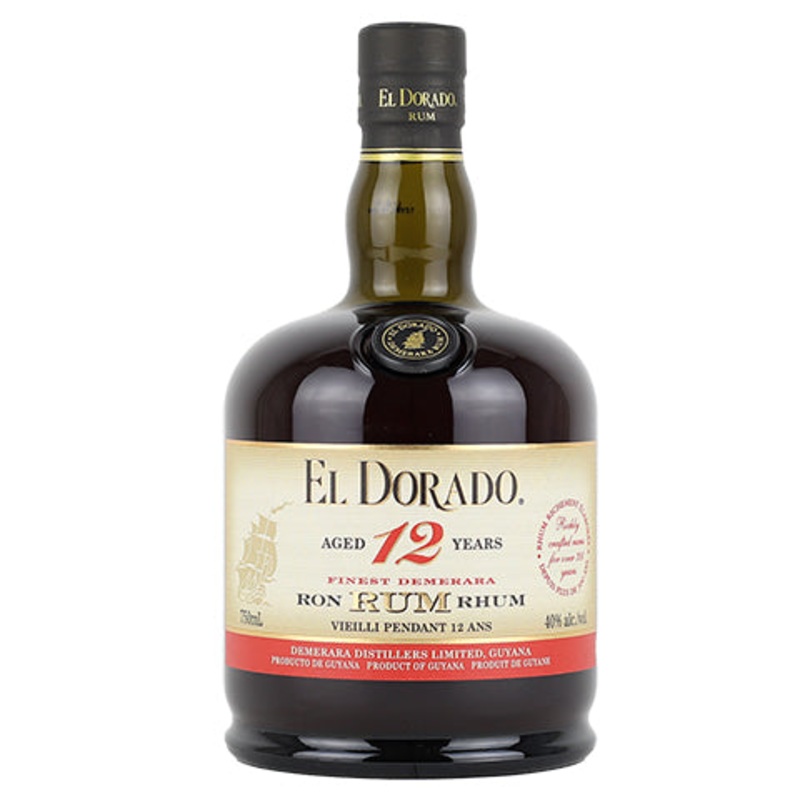 El Dorado 12 Year Old Rum 750ML BTL