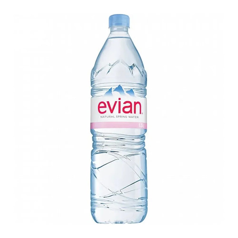 Evian Natural Spring Water 1L