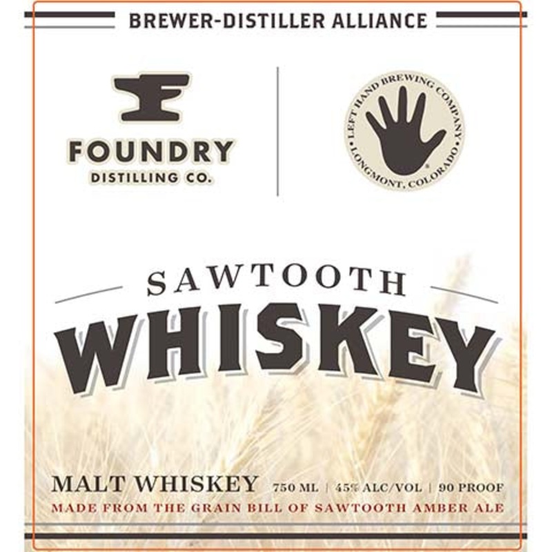 Foundry/Left Hand Sawtooth Whiskey 750ML BTL