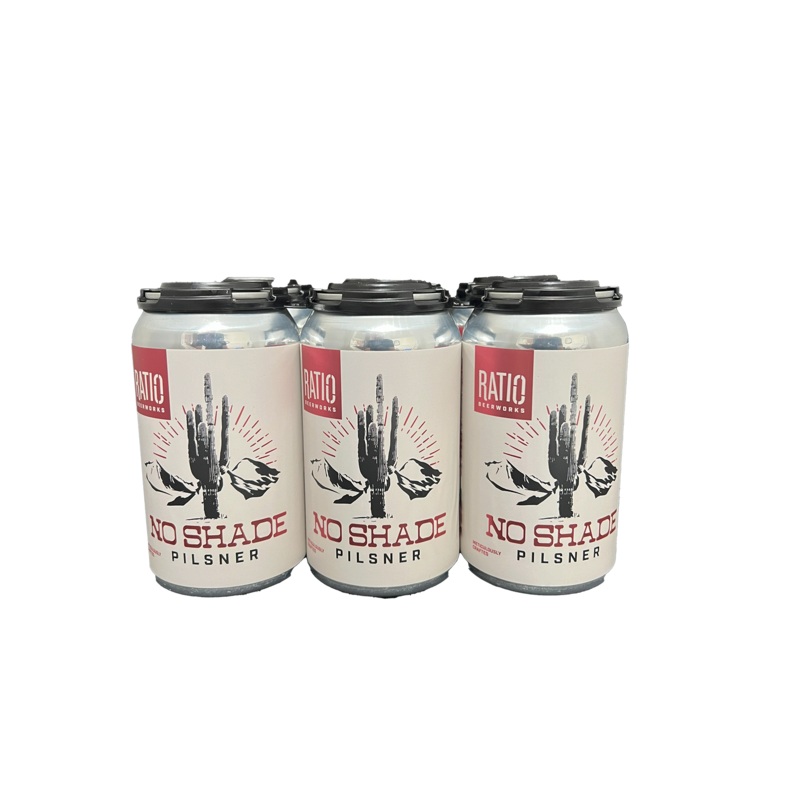 Ratio No Shade Pilsner 6 Pack Cans