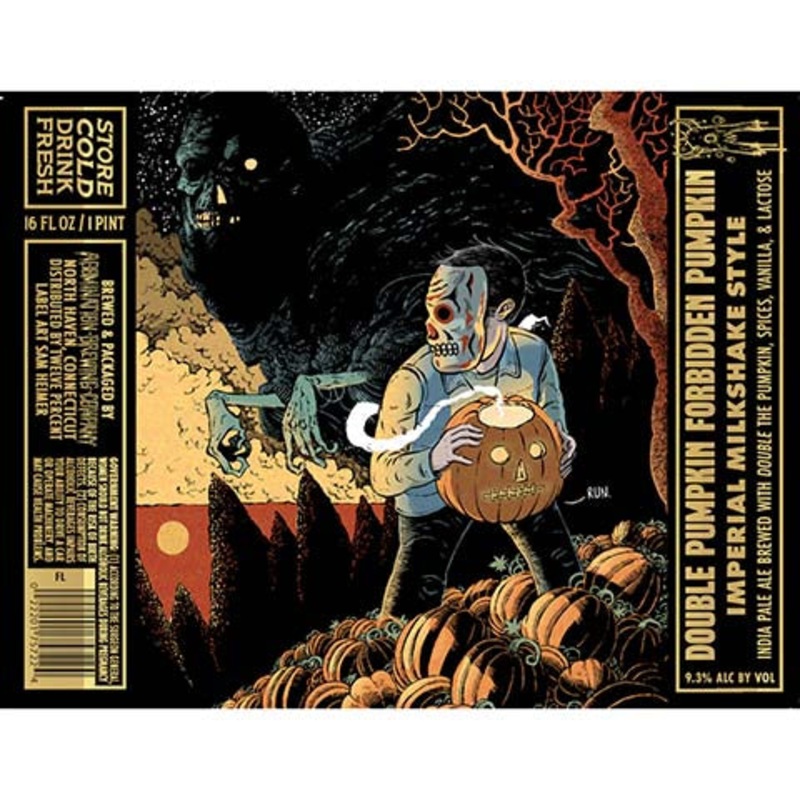 Abomination Double Forbidden Pumpkin IPA 16OZ SINGLE CAN