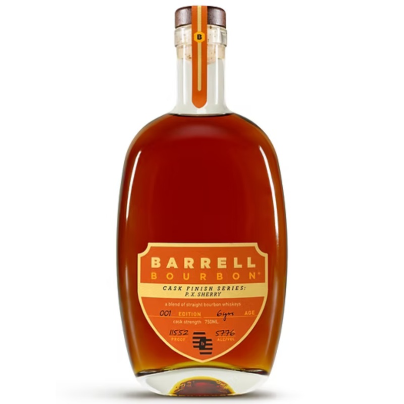 Barrell Bourbon Cask Finish Series PX Sherry Edition 001, 115.2 Proof, 6 Year