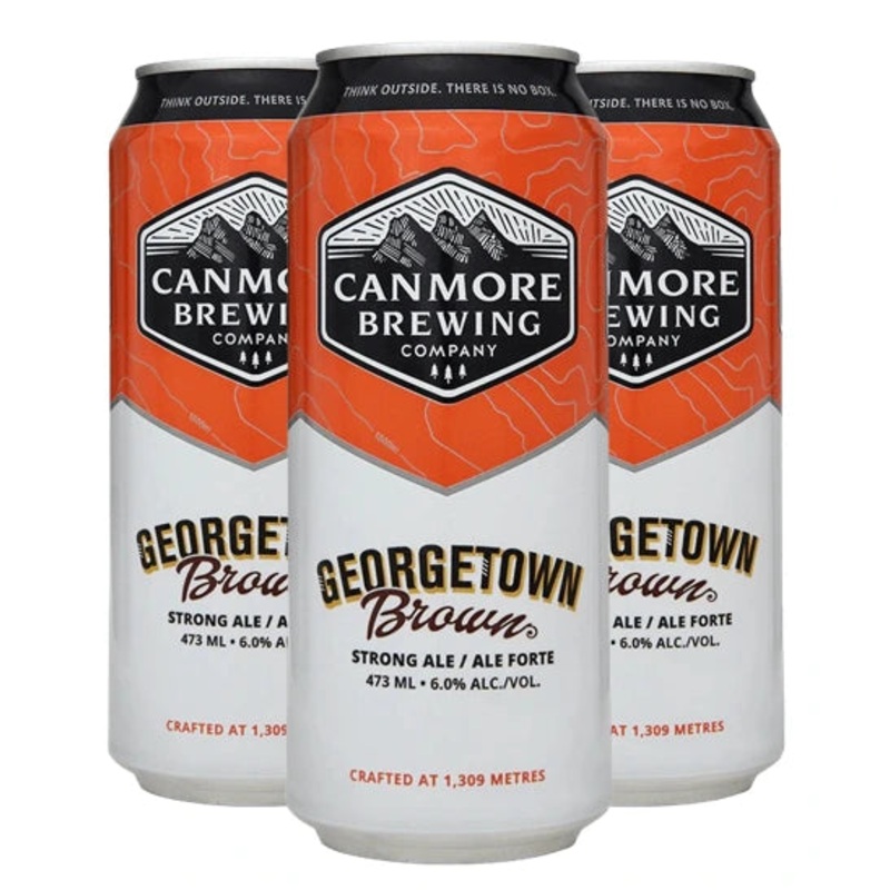 CANMORE GEORGETOWN BROWN ALE 473ML 4PK CAN @ Southgate [1016249] 1892 ml