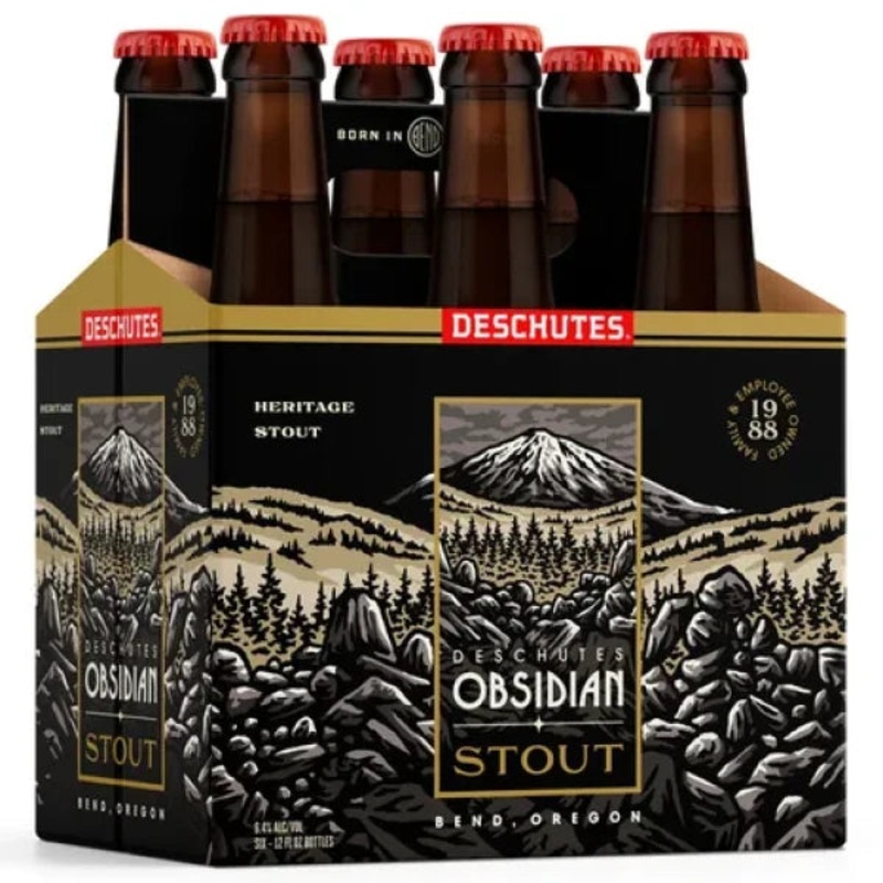 DESCHUTES OBSIDIAN STOUT 355ML 6PK BT @ Lethbridge [1015657] 2130 ml