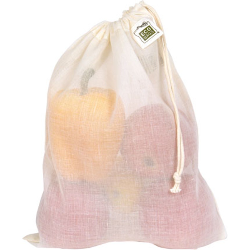 Eco Bags: Gauze Produce Bag - Medium