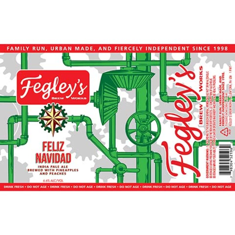 Fegley's Feliz Navidad IPA 16OZ SINGLE CAN