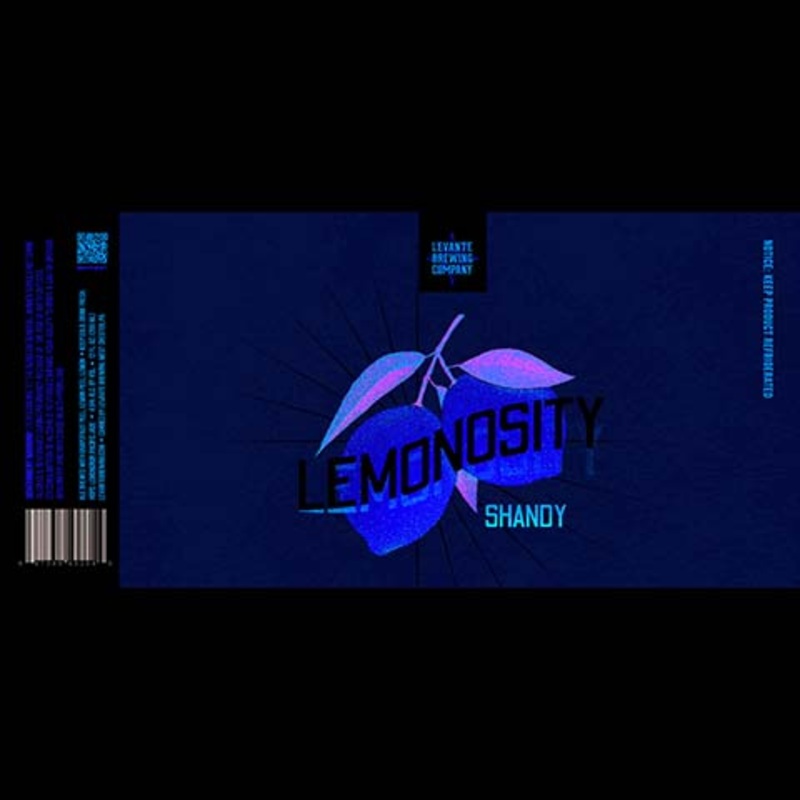 Levante Lemonsity Shandy 12OZ SINGLE CAN