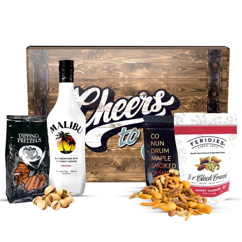 Malibu Rum Gift Basket Cheers to You