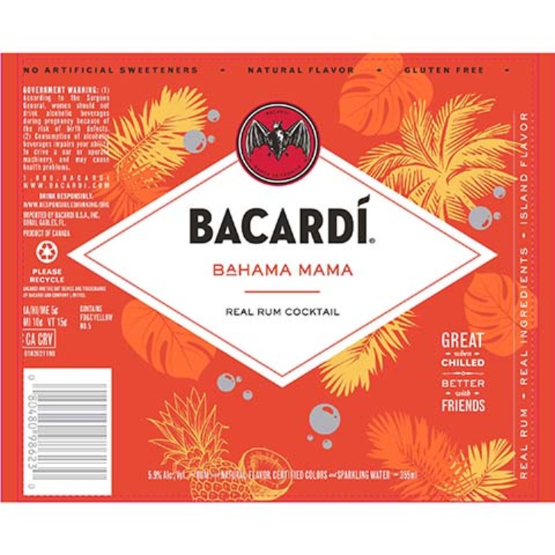 Bacardi Bahama Mama 355ML BTL