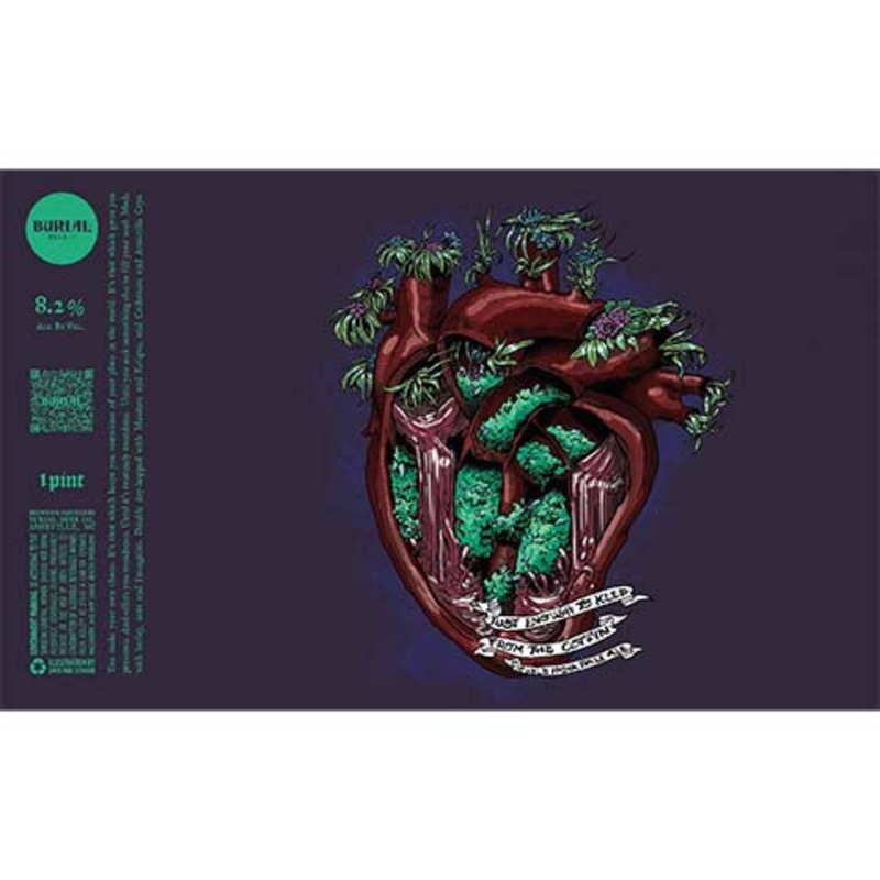 Burial Just Enough To Keep From The Coffin DIPA 16OZ SINGLE CAN