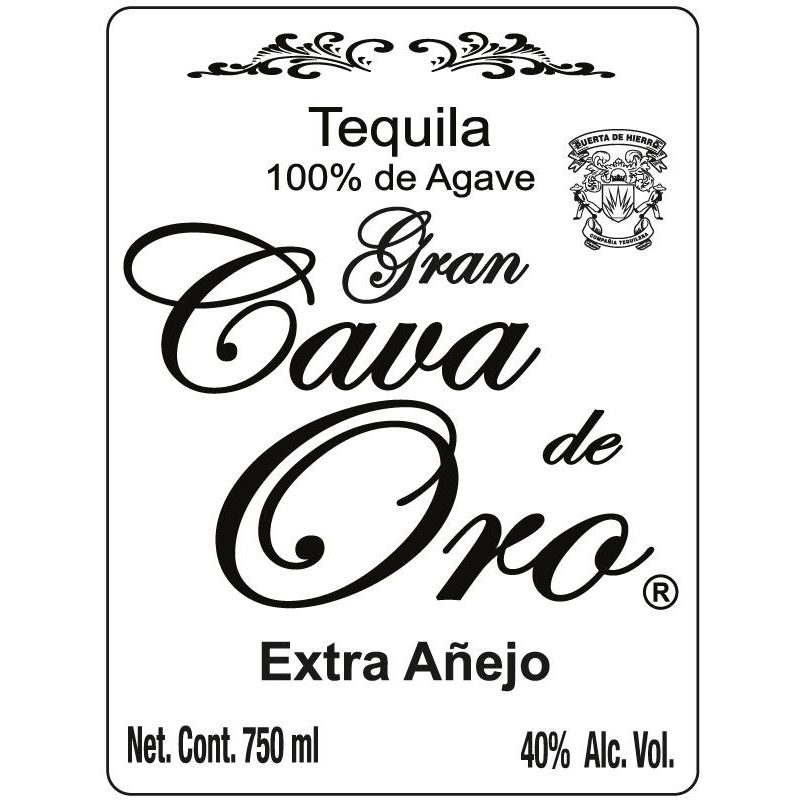 CAVA DE ORO EXTRA ANEJO 750 mL