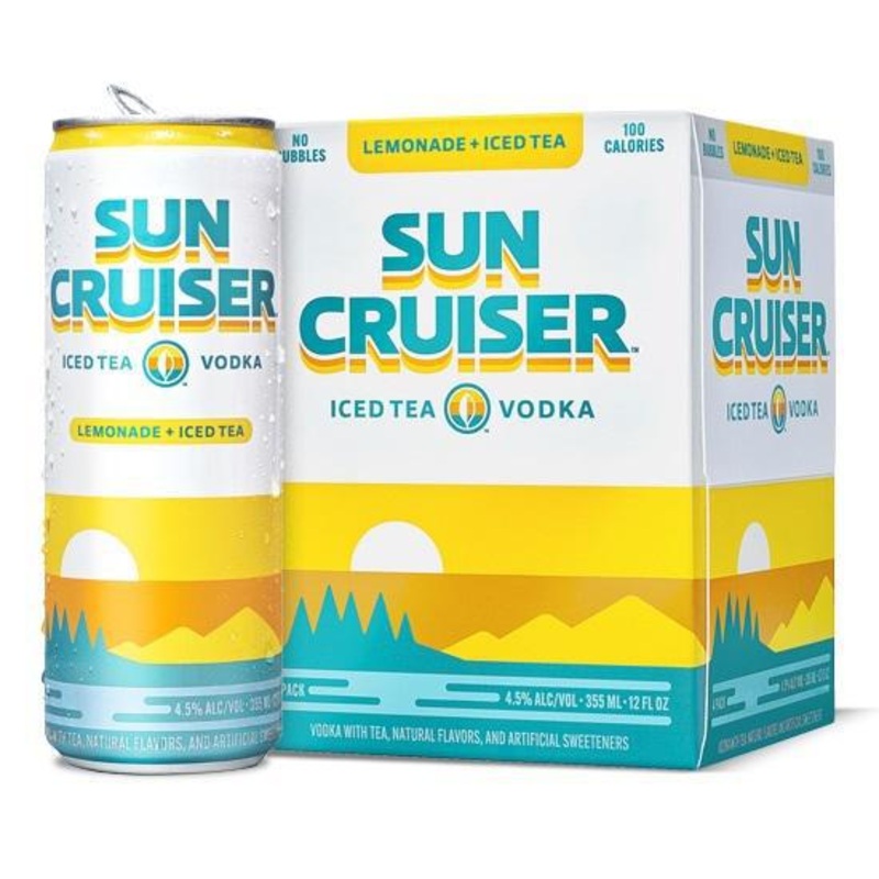 Cocktail Sun Cruiser Tea 4pk Iced Tea & Lemonade Gluten Free
