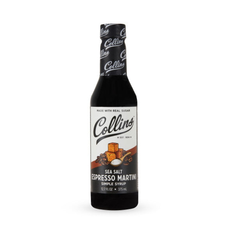 COLLINS ESPRESSO MARTINI SIMPLE SYRUP 12.7OZ @ Southgate [1057619] 376 ml