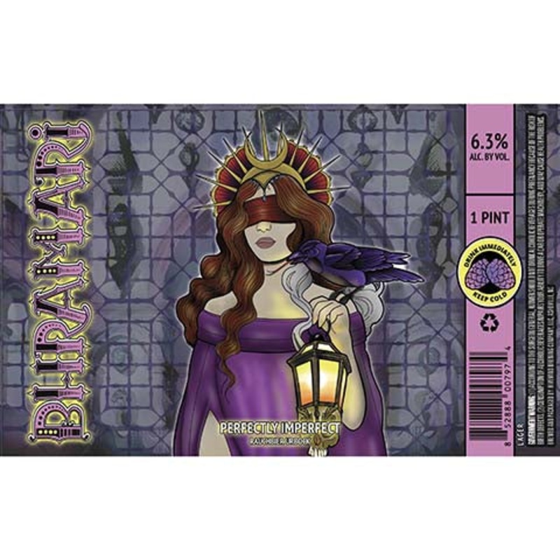 Hivemind Bhramari Perfectly Imperfect Lager 16OZ SINGLE CAN