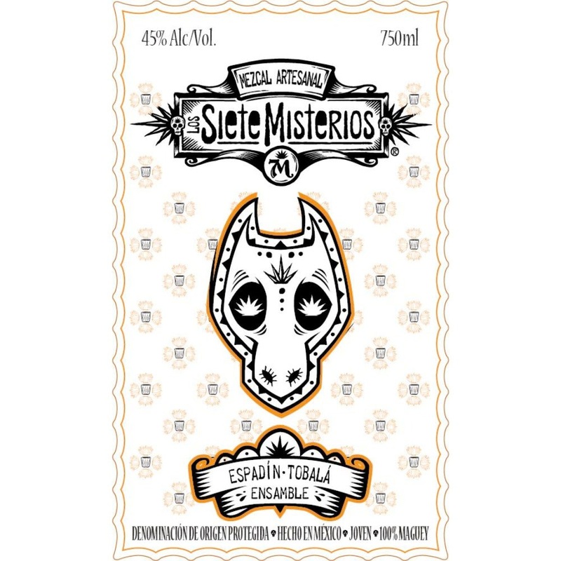 Mezcal Siete Misterios Espadn Tobala Ensamble