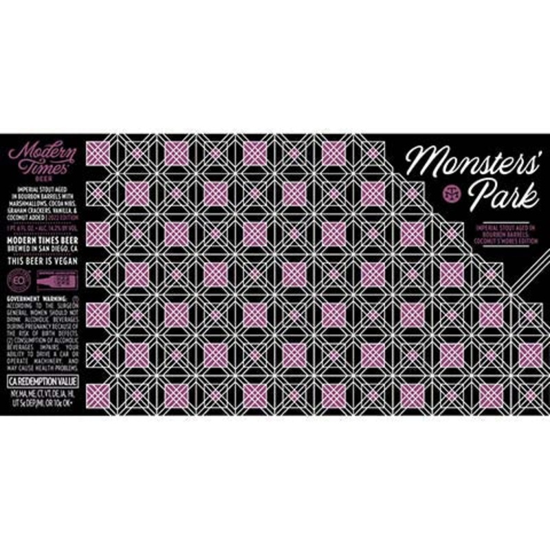 Modern Times Monsters' Park Imperial Stout (2022 Edition) 500ML BTL